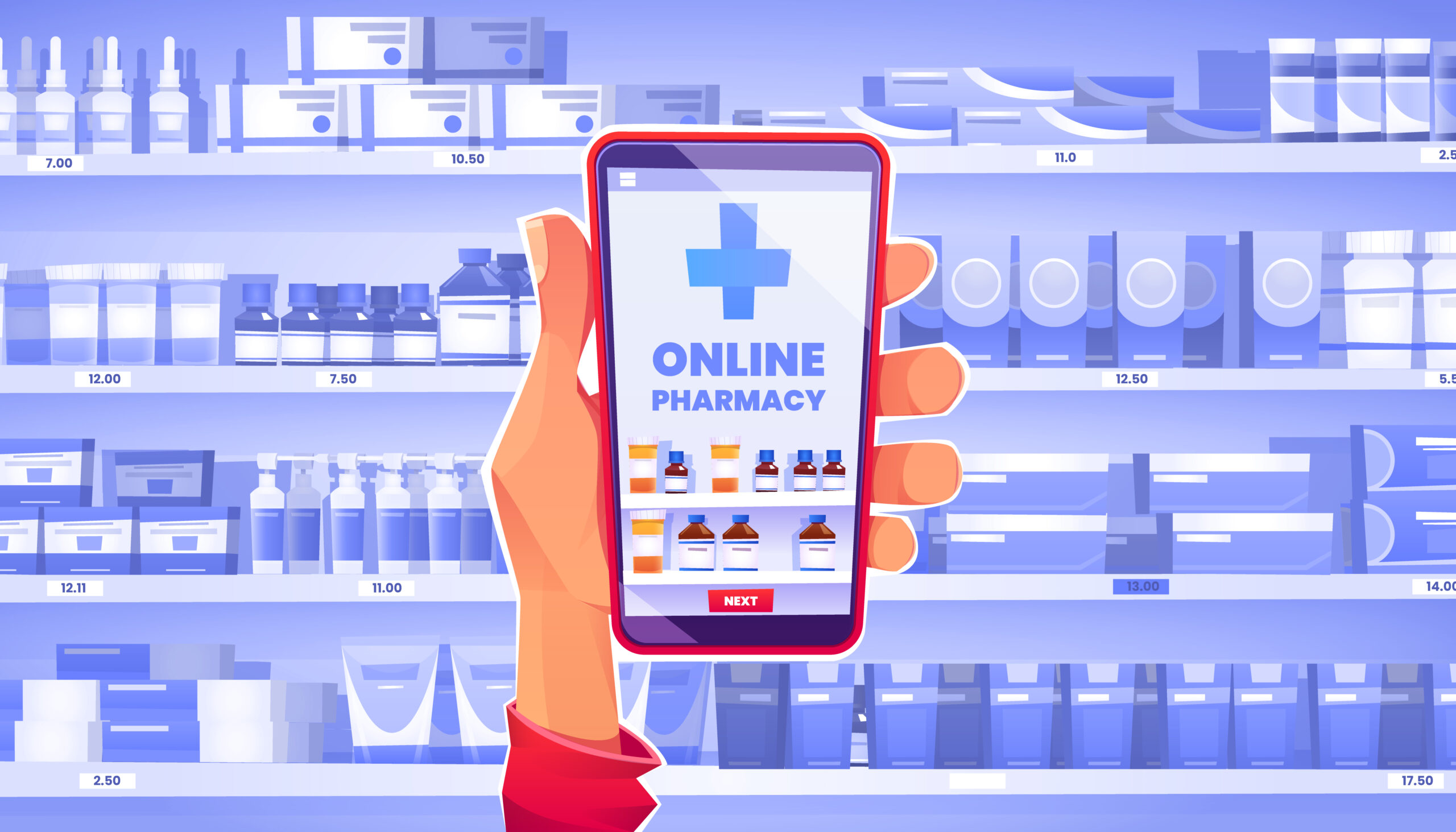 Compare online pharmacies.